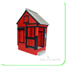 Fachada casita de bombero calle 25 de enero