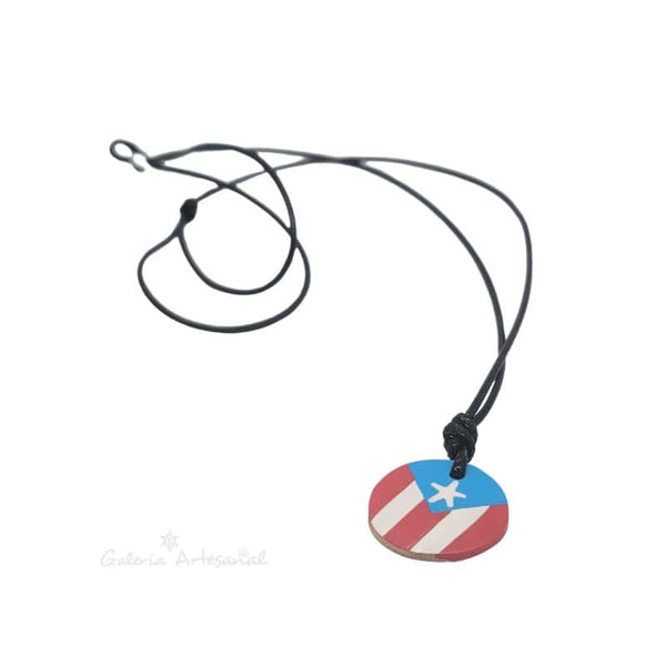 Collar-de-Bandera-de-Puerto-Rico-en-Higüera-galeria-artesanal-puerto-rico-pr