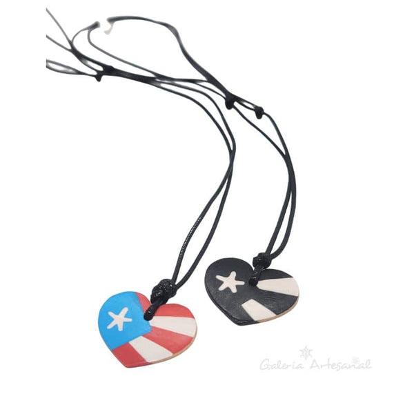 Collar-de-Bandera-de-Puerto-Rico-en-Higüera-galeria-artesanal-puerto-rico-pr