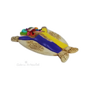 Vejigante en Cerámica Pintado a Mano Para Pared