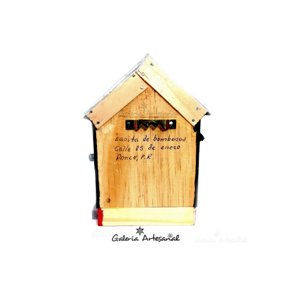 Fachada casita de bombero calle 25 de enero