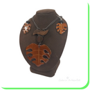 Set Collar Pantallas en higüera diseño Hoja 2