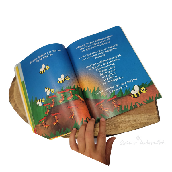 Libro: La fiesta de las Abejitas