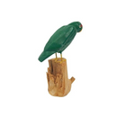 Cotorra Puertorriqueña tallada en madera