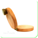 Tostoneras redondas en madera