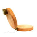 Tostoneras redondas en madera