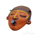 Cara de Indio Taíno en cerámica - VARIOS