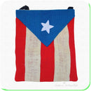 Cartera en Tela - Bandera Puerto Rico