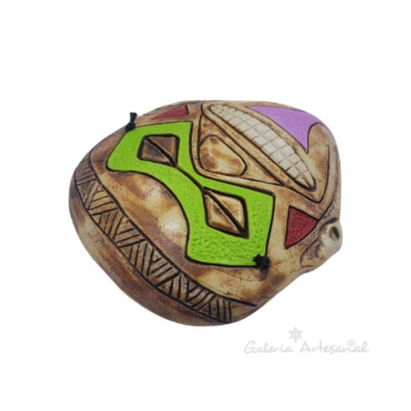 Ornamentos-en-Cerámica-Máscaras-Tainas-de-Petroglifos-y-Vejigantes-galeria-artesanal-puerto-rico-pr