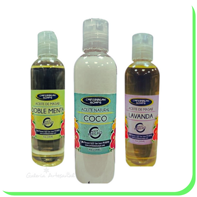 Aceite para masaje Caribbean Soaps