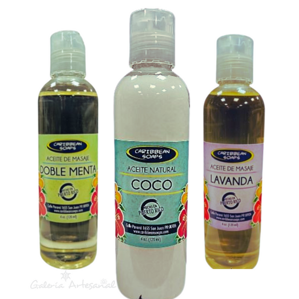 Aceite para masaje Caribbean Soaps