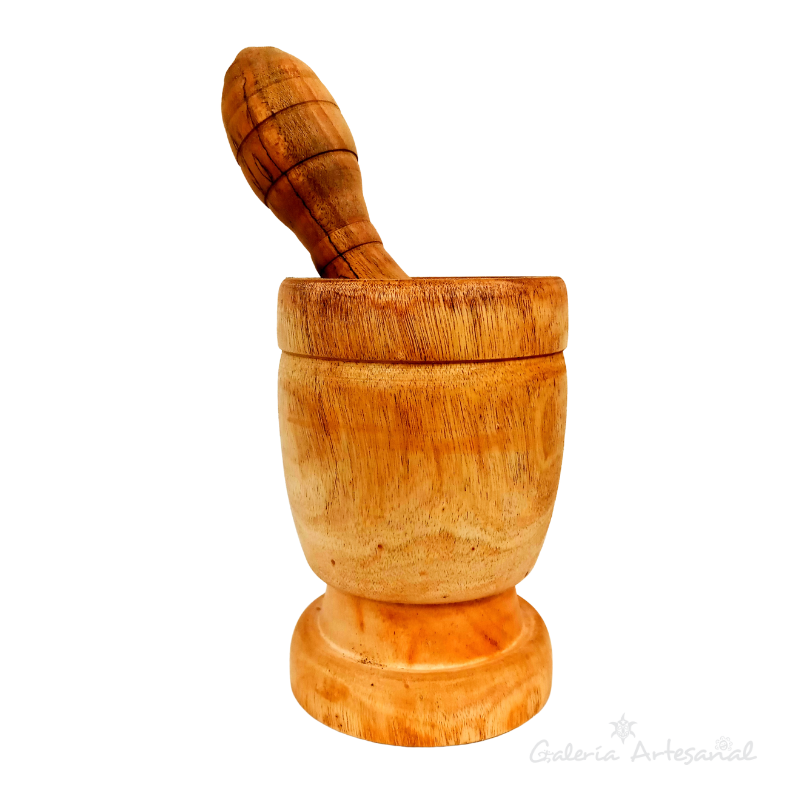 Pilon Spanish Pilón artesanal en madera 7