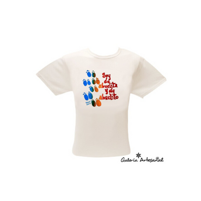 Camiseta para niños Soy de Abuelita y de Abuelito